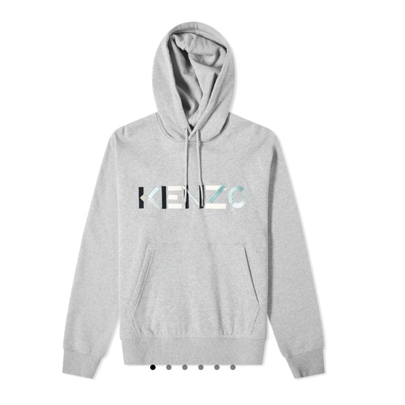 KENZO 3D LOGO MULTICOLOR HOODIE
PEARL GREY - Picture 1 of 10